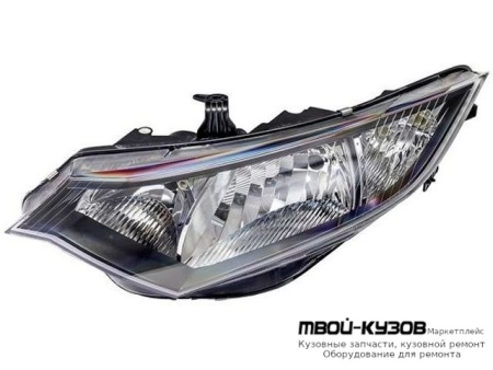ФАРА ЛЕВАЯ СТОРОНА (ХЭТЧБЭК) С КОРРЕКТОР (DEPO) для Honda CIVIC (2012-) ХЭТЧБЭК