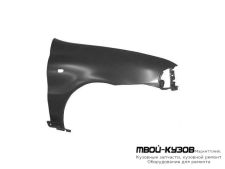 КРЫЛО ПЕРЕДНИЙ ПРАВАЯ СТОРОНА С ОТВ ПОД ПОВТОРИТЕЛЬ (ТАЙВАНЬ) для Fiat PALIO (04.1997-)