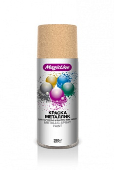 Краска металлик Золотистая (265г) RAL 310M