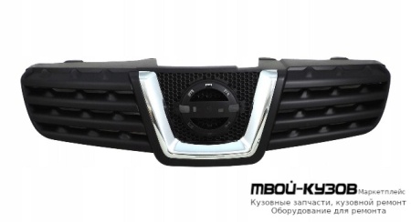 РЕШЕТКА РАДИАТОРА С ХРОМ МОЛДИНГ (КИТАЙ) для Nissan QASHQAI (2007-)
