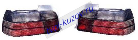 E36 ФОНАРЬ задний внешний левый вместе с правым (КОМПЛЕКТ) (КУПЕ) (кабриолет) ТЮНИНГОВАН. ПОЛНОСТЬЮ тонированный