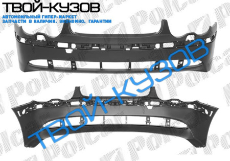 E65 01-04 БАМПЕР ПЕРЕДНИЙ ГРУНТ