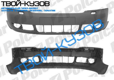 A6 01-03 БАМПЕР ПЕРЕДНИЙ