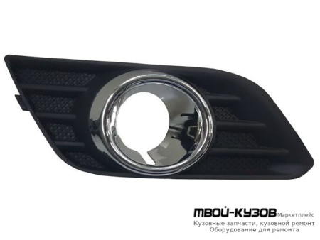 РЕШЕТКА БАМПЕРА ПЕРЕДНИЙ ЛЕВАЯ СТОРОНА С ХРОМ МОЛДИНГ (КИТАЙ) для Opel MOKKA (2012-)