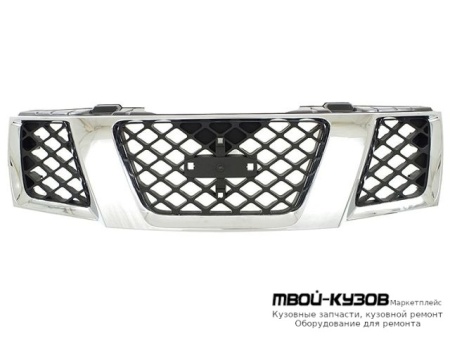 РЕШЕТКА РАДИАТОРА С ХРОМ МОЛДИНГ (ТАЙВАНЬ) для Nissan PATFINDER R51 (2005-)