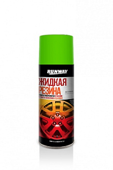 Многофункциональное резиновое покрытие Жидкая резина Цвет - Зеленый 450мл аэрозоль