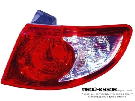 ФОНАРЬ ЗАДНИЙ ВНЕШНИЙ ПРАВАЯ СТОРОНА (DEPO) для Hyundai SANTA FE (2006-2011)