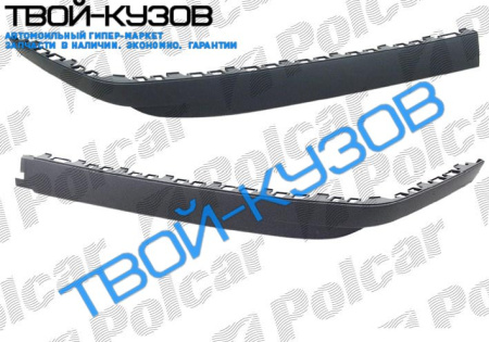 GOLF3 91- СПОЙЛЕР ПЕРЕДНЕГО БАМПЕРА ПРАВЫЙ(БЕЗ GTI)