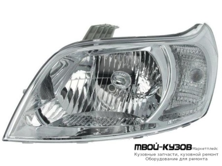 ФАРА ЛЕВАЯ СТОРОНА (ХЭТЧБЭК) (КИТАЙ) для Chevrolet AVEO T255 ХЭТЧБЭК (2008-), Ravon NEXIA R3 (2016-)