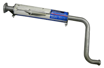 Глушитель доп. (резонатор) ВАЗ-21103 (коротк.) инж.дв.V1,5/16кл. под длин. катал. Евро-3 (АвтоВАЗ)