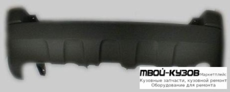 БАМПЕР ЗАДНИЙ БЕЗ ОТВ П/РАСШИРИТ СЕРЫЙ (ТАЙВАНЬ) для Ford ESCAPE USA (2001-), Ford MAVERICK (EURO) (2000-2002) ESCAPE (USA) (2001- / 2008-)