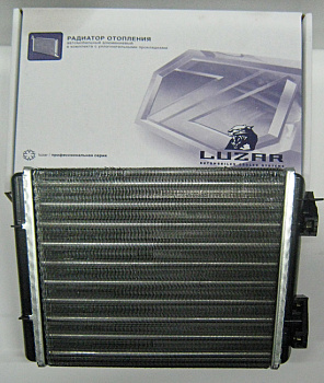 Радиатор отопителя ВАЗ-2105 алюминиевый (узкий) (LUZAR) LRh 0106