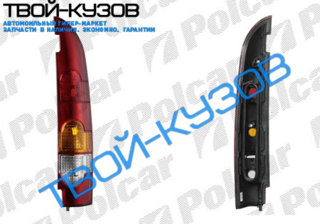 KANGOO 03- ФОНАРЬ ЗАДНИЙ ПРАВЫЙ 2ДВ