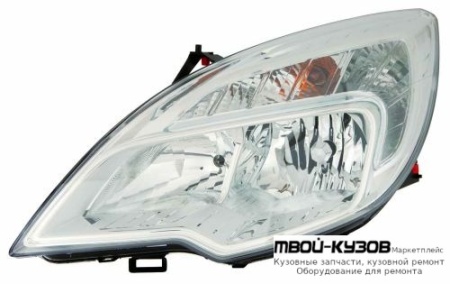 ФАРА ЛЕВАЯ СТОРОНА С КОРРЕКТОР (DEPO) для Opel MERIVA (2010-)