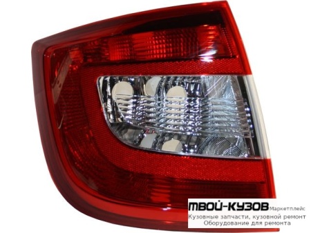 ФОНАРЬ ЗАДНИЙ ВНЕШНИЙ ЛЕВАЯ СТОРОНА (КИТАЙ) для Skoda RAPID (2014-)