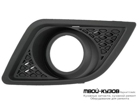 РЕШЕТКА БАМПЕРА ПЕРЕДНИЙ ЛЕВАЯ СТОРОНА П/ПРОТИВОТУМ (ТАЙВАНЬ) для Ford FIESTA (2006-2007)