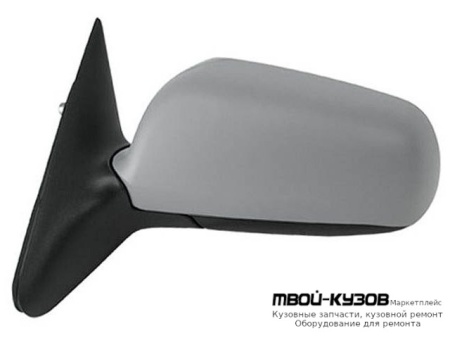 ЗЕРКАЛО ЛЕВАЯ СТОРОНА ЭЛЕКТР С ПОДОГРЕВОМ (FLAT) ГРУНТ (ТАЙВАНЬ) для Volkswagen BORA (09.1998-), Volkswagen GOLF IV (10.1997-)