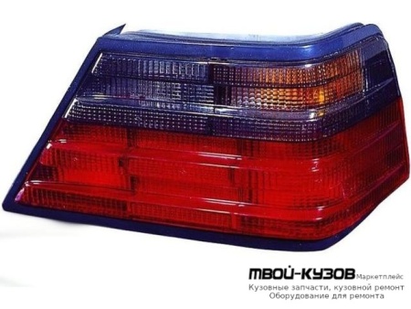 СТЕКЛО ФОНАРЯ ЗАДНИЙ ВНЕШНИЙ ПРАВАЯ СТОРОНА ТОНИР-КРАСНЫЙ для Mercedes W124 (01.1985 - 08.1989) (09.1989 - 06.1993) E124 (07.1993 - 06.1995)