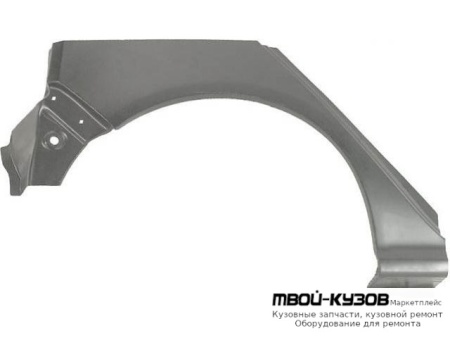 АРКА РЕМ.КРЫЛА ЗАДНИЙ ПРАВАЯ СТОРОНА (5 дв) (KLOKKERHOLM) для Skoda FABIA (01.2000 - 2006)