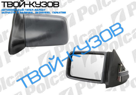 KADETT E 84-91 ЗЕРКАЛО R МЕХАНИЧЕСКОЕ ВЫПУКЛ ЧЕРН