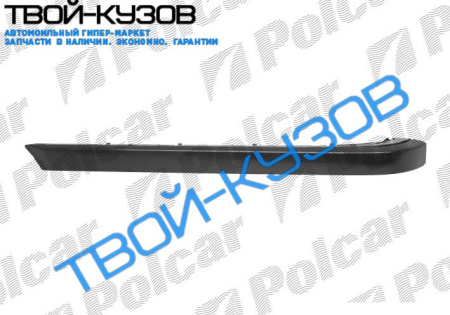 7 E38 04.94-12.01 НАКЛАДКА ЗАДНЕГО БАМПЕРА ЛЕВАЯ