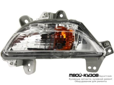 УКАЗ.ПОВОРОТА НИЖН ЛЕВАЯ СТОРОНА В БАМПЕР (DEPO) для Mazda 3 (2013-)