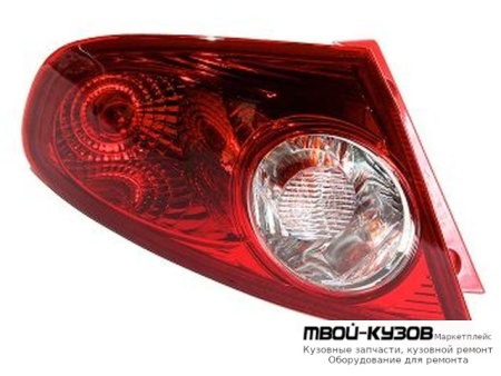 ФОНАРЬ ЗАДНИЙ ВНЕШНИЙ ЛЕВАЯ СТОРОНА (ХЭТЧБЭК) (DEPO) для Chevrolet LACETTI (2004-) / DAEWOO NUBIRA (2004-)