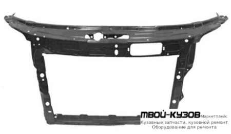 СУППОРТ РАДИАТОРА (ТАЙВАНЬ) для Skoda FABIA / ROOMSTER (2007-2009)