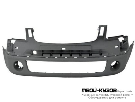 БАМПЕР ПЕРЕДНИЙ НИЖН , С ОТВ П/ ОМЫВАТЕЛЬ ГРУНТ (ТАЙВАНЬ) для Citroen C2 (10.2003-)