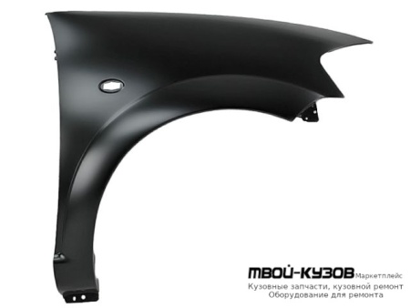 КРЫЛО ПЕРЕДНИЙ ПРАВАЯ СТОРОНА (ТАЙВАНЬ) для Citroen C3 (05.2002 - 10.2005) (11.2005-)