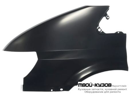 КРЫЛО ПЕРЕДНИЙ ЛЕВАЯ СТОРОНА БЕЗ ОТВ ПОД ПОВТОРИТЕЛЬ (ТАЙВАНЬ) для Ford TRANSIT (03.2000-)