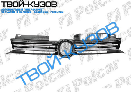 GOLF VI 08 - РЕШЕТКА РАДИАТОРА С ХРОМ НАКЛАДКОЙ