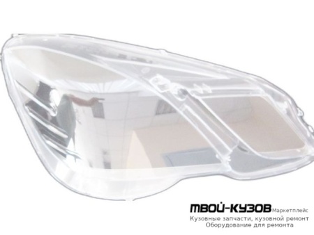 СТЕКЛО ФАРЫ ПРАВАЯ СТОРОНА (КИТАЙ) для Mercedes W212 (2009-)