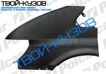 TRANSIT 2001- КРЫЛО R БЕЗ ОТВ