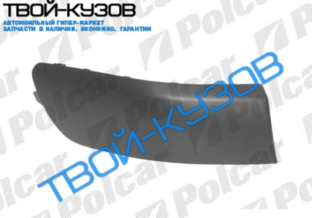 307 KOMBI 01-08 МОЛДИНГ ЗАДНЕГО БАМПЕРА ПРАВЫЙ