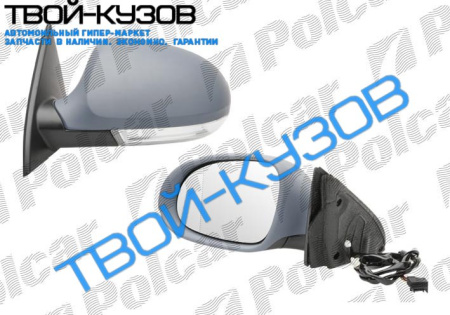 PASSAT B6 05- ЗЕРКАЛО ЛЕВОЕ ЭЛЕКТРИКА С ОБОГРЕВОМ ПОД ПОКРАСКУ