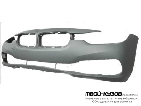БАМПЕР ПЕРЕДНИЙ ГРУНТ (ТАЙВАНЬ) для BMW F30 3 series (2012-)