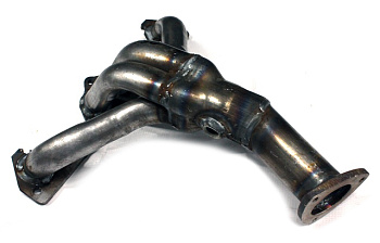 Труба приемная ВАЗ-21101 V1,6/8кл. (замена катколлектора) с 1 отв. под л/зонд Евро-2 (Transmaster)