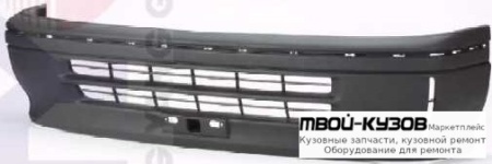 БАМПЕР ПЕРЕДНИЙ С ОТВ ПОД МОЛДИНГ ЧЁРНЫЙ (ТАЙВАНЬ) для Toyota HI-ACE (1989-1993) (1994-1996) (1997-)