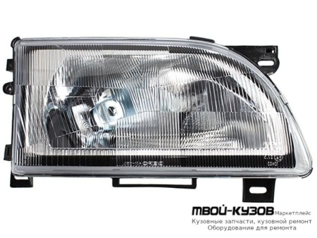 ФАРА ПРАВАЯ СТОРОНА ПРОЗРАЧНЫЙ ХРУСТАЛ для Ford TRANSIT (08.1994 - 05.2000)