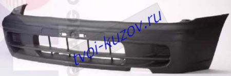 ALMERA БАМПЕР передний черного цвета