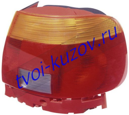 AUDI A4 ФОНАРЬ задний внешний правый (СЕДАН) красно-желтый