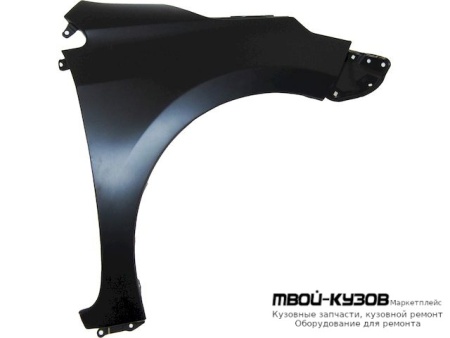 КРЫЛО ПЕРЕДНИЙ ПРАВАЯ СТОРОНА БЕЗ ОТВ ПОД ПОВТОРИТЕЛЬ (КИТАЙ) для Toyota COROLLA E180 (2013-)