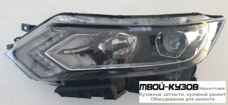 ФАРА ЛЕВАЯ СТОРОНА ЛИНЗОВАННАЯ , ДИОД (DEPO) для Nissan QASHQAI (2014-)
