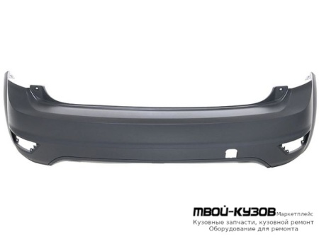БАМПЕР ЗАДНИЙ (ХЭТЧБЭК) ГРУНТ (ТАЙВАНЬ) для Ford FOCUS (2008-2010)