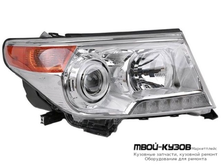 ФАРА ПРАВАЯ СТОРОНА (КСЕНОН) С КОРРЕКТОР (КИТАЙ) для Toyota LANDCRUISER 200 (2012-)