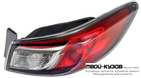 ФОНАРЬ ЗАДНИЙ ВНЕШНИЙ ПРАВАЯ СТОРОНА (СЕДАН) (DEPO) для Mazda 3 (2009-)