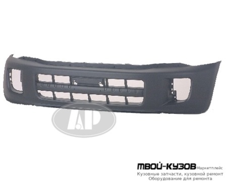 БАМПЕР ПЕРЕДНИЙ БЕЗ ОТВ П/РАСШИРИТ ГРУНТ (ТАЙВАНЬ) для Toyota RAV4 (2000-2003) (2004-2005)