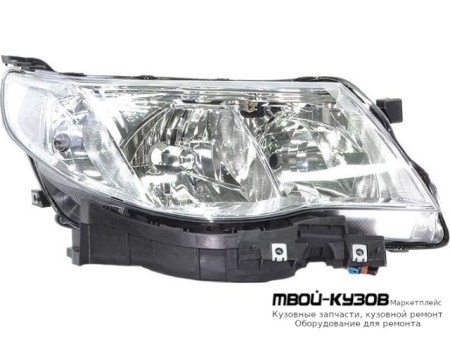ФАРА ПРАВАЯ СТОРОНА (КСЕНОН) С КОРРЕКТОР (DEPO) для Subaru FORESTER (2009-2012)