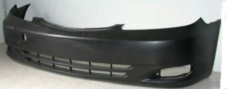 CAMRY БАМПЕР переднийИЙ с отверстием под повторитель поворота под противотуманку без ОТВ под КРЮК, под ОМЫВАТ ФАР черного цвета